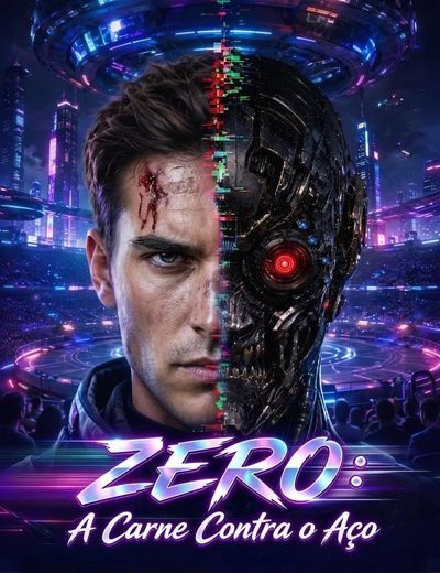 Capa da minisserie Zero: a Carne Contra o Aço